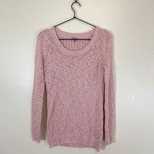 Charlotte Russe Pink Blush Knitted Sweater M